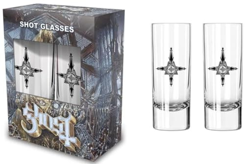 Razamataz GHOST SCHNAPSGLAS SET SHOT GLASSES IMPERA 2 STÜCK SET 6 cl