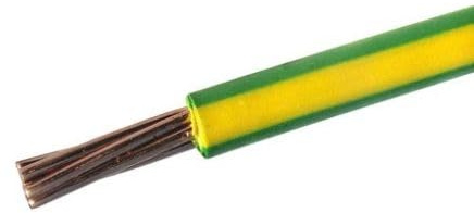 2.5mm 6491X Green Yellow Earth Cable Wire Wiring Bonding Earthing ***SOLD PER METRE***