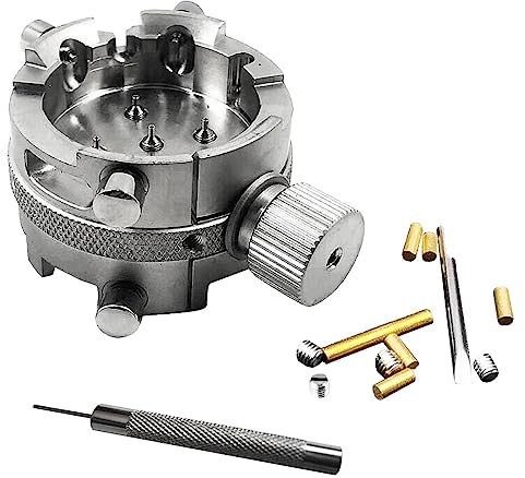 Lisher Hochwertiges Uhrwerk, für ETA 7750 7751 7753 / SW500 13 1/4, Einstellschraube, 0,7 mm, silber