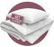 EVAN BROWNS® Bettdecke 135x200 Set mit Kissen - Bettenset atmungsaktiv und pflegeleicht - Kopfkissen 80x80 Set mit Bettdecke 135x200 Set mit Kopfkissen und Betttdecke