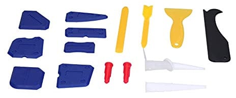 Attrezzo per calafataggio in silicone, Attrezzo per rimozione mastice e strumento per rimozione malta, Attrezzo per rimozione mastice, Kit di attrezzi per calafataggio in
