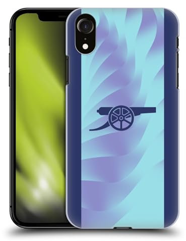 Head Case Designs Officially Licensed Arsenal FC Third 2024/25 Kit Hard Back Case Compatible With Apple iPhone XR