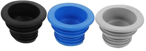 Amosfun 3stücke Waschmaschinenrohrdichtung Aus Silikon Dichtung Für Abflussrohr Wasserablassschraube Abflusslochdichtung Dichtungsring Für Waschmaschinenablauf Passend Für Badewanne Und Wa