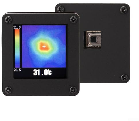 Imageur thermique, caméra infrarouge portable d'imagerie thermique, distance de détection maximale de 7 mètres, capteur thermique infrarouge alimenté par USB