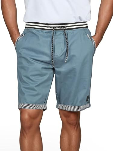 riverso Kurze Hosen Herren Stretch Regular Fit RIVAngelo Bermuda Shorts | Sommer Schwarz Beige Grau Blau Navy Grün S M L XL XXL 3XL 4XL 5XL