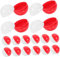 YARNOW 20Pièces Capsules Rondes Vides pour Distributeurs Conteneurs Plastique pour Fête pour Machines à Griffes Et Événements Festifs
