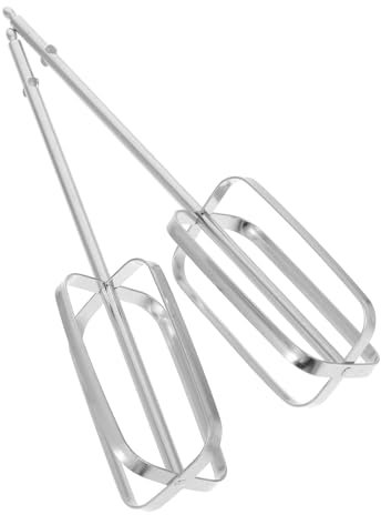 2Pezzi Accessori Frusta Elettrica in Acciaio Inossidabile per Mixer Manuale e Sbattitore per Uova e Impasto Attrezzature per Miscelazione e