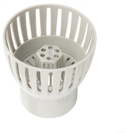 Skimmer per laghetto Koi facile da usare per un'installazione rapida e una raccolta efficace dei detriti (90 mm)