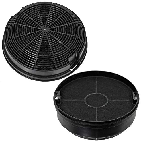 SPARES2GO Carbon Filters compatible with Neue Cooker Hood Extractor Fan Vent (Pack of 2)