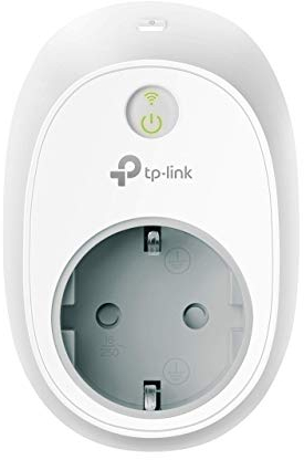 TP-Link Prise connectée Wi-Fi, 1 Pack, Prise WiFi compatible avec Amazon Alexa (Echo et Echo Dot), Google Assistant et pour la commande vocale, Charge maximale 16A, aucun hub requis, HS100(EU)