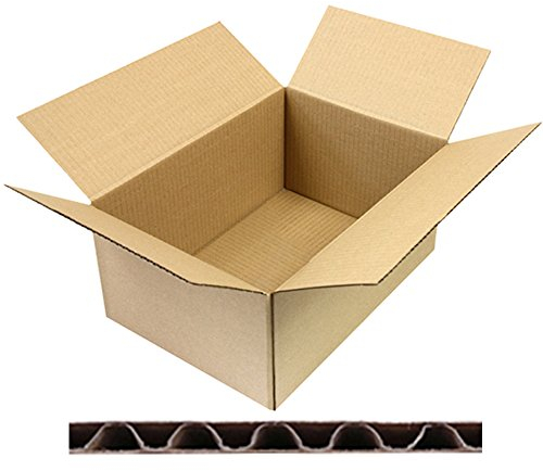 verpacking cartons 30 x 21,5 x 14 cm marron KK 30 à simple cannelure – boite postale carton pour les petites marchandises (100 pièces)