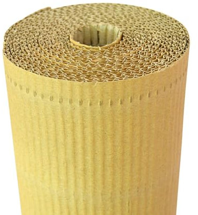 Fun&Go Wellpappe, umweltfreundlich, Rolle 90 cm x 25 m, 200 g/m²