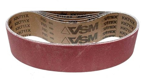 VSM KK711X Schleifband | 75 x 762 mm | 5 Stück | Körnung: P180