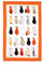 Ulster Weavers Cats in Waiting Tea Towel, 100% Cotton - With Cute Orange Cat Animal Hand Drawn Design - Kitchen and Cooking Gifts for Bakers & Chefs - Homeware & Kitchenware Range