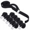 Dioxide 10PCS Sangle d'Arrimage 2M, Sangle à Cliquet avec Boucle de Serrage Charge 250kg Petite Sangle pour Moto, Voiture, Porte Vélo, Remorque, Bagage, Déménagement