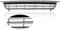 KG23CB - Sportgrill, Kühlergrill Chrom-Schwarz Geeignet für Polo 4 6N2 99-01