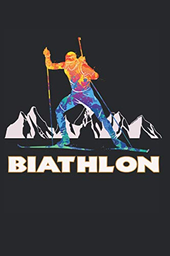 Biathlon: Tolles Biathlon Notizbuch auf 120 linierten Seiten im DIN A5 Format