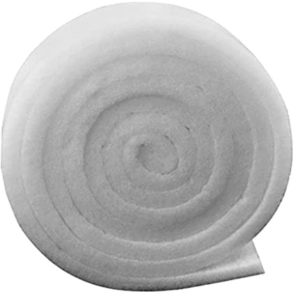 Fenteer Aquarium Teich Filter Pad Filter Media Baumwolle Schaum Watte Wolle Fisch Tank Schwamm für Aquarien Vorfilter - 1m lang x 40cm breit