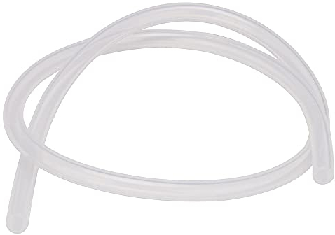stonylab Silikonschlauch, Hochtemperatur-Lebensmittelqualität Reines Silikon Schlauch Natursilikonschlauch 12 mm Außendurchmesser, 8 mm Innendurchmesser, hochelastisch und stark (1 Meter (3 Feet))