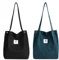 Makukke Damen Umhängetasche - 2er Pack Cord Tasche Damen Handtasche, Shopper, Henkeltasche für Alltag, Büro, Schulausflüge und Einkauf