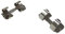 LICHIFIT 2pcs Multimetro AAA Batteria Dual Leaf Molle Contatto Pezzo di contatto per FLUKE 101 106 107 Multimetro Accessori di ricambio