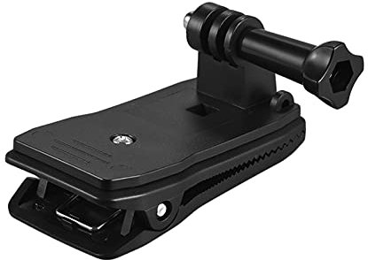 Lechnical Backpack Strap Cap Clip Mount 360 Degree Rotary Clamp Arm for Hero 7/6/5/4/3+ for Yi Lite 4K + Action Camera