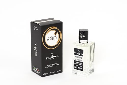 Ekuival Madame Moiselle Damenduft Eau de Parfum 50 ml, 036 Inspiriert von den großen Düften