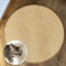 Floordirekt Katzen Kratzmatte rund 50cm Ø aus Natur Sisal Kratzteppich Kratzmöglichkeiten für Katzen Kratzmöbel für Wand oder Boden - robust & waschbar, Natur