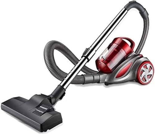 Nettoyeur de bidon sans sac, super aspiration et technologie double cyclone à faible bruit, puissance réglable de 1 600 W, 1,5 l-rouge Xuan - Ça vaut le coup