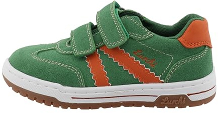 Lurchi Jungen 95l0013004 Sneaker, Dkgreen, 35 EU Weit