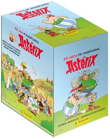Panini Asterix 65EME Geburtstags-Box mit 36 Hüllen, 004879BOX36F
