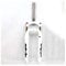 Beach Snow Bikes Fat Fork 26Inch Oil Suspension Fork 1-1/8 125mm Travel 9mm QR for 4.0 Fat Tires DIsc Brake E-Bikes Manual Lockout 3350g Unisex
