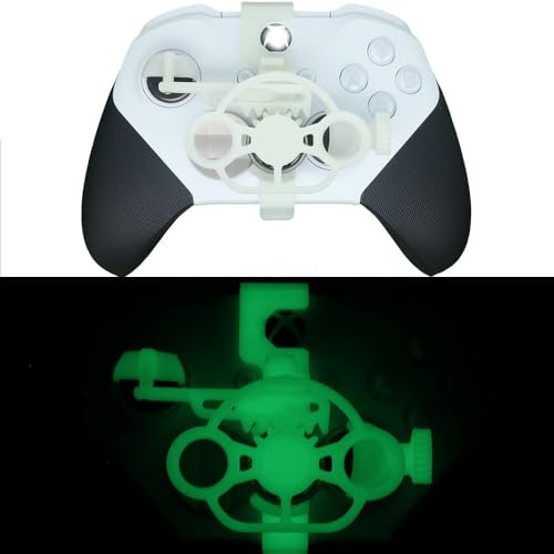 Générique Mini volant manette de jeu pour Xbox Series Elite2 Impression 3D - Manette de jeu auxiliaire - Accessoires de jeu (Vert lumineux)