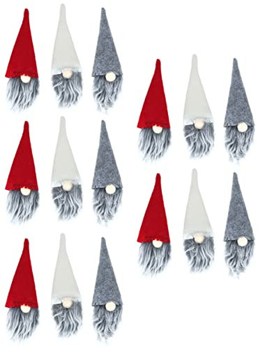 Alipis 5 Sätze Weihnachtsflaschen-Set Flaschenlichter Aus Kork Weihnachtsschmuck Für Zu Hause Weihnachtsdeko Für Flaschen Flaschenverpackung Weihnachten Weihnachtsdekoration 30 Stück * 5