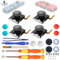 Runsnail for GuliKit 4Pcs TMR Joystick Ersatz für Joycon, Kein Drift, Hohe Präzision, Elektromagnetischer TMR-Joystick mit Reparatursatz, Thumbstick-Kappen in 4 Farben, Kompatibel mit Switch/OLED/Lite