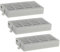 Masterpart Filtro antibacteriano para ventilación de refrigerador, antiolor, paquete de 3 compatibles con refrigeradores y congeladores Kitchenaid