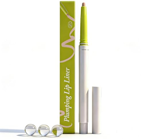 Unsichtbarer Lippenfüller, Invisible Lip Plumping Liner, Langanhaltender Lippen-Liner für Sichtbar Vollere und Formschöne Lippen, Geeignet für Alle Frauen (1pc)