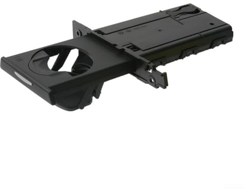 Portavasos retráctil para BMW E90 E91 E92 E93, repuesto interior del coche del lado del pasajero, soporte extraíble en ABS negro con OEM 51459173469