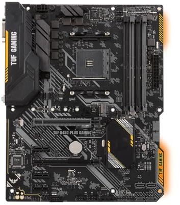 Placa Madre Placa Base Fit For ASUS TUF B450-PLUS Gaming B450 AM4 For Juegos Ryzen 5/7/3 5600X 5500 3700X DDR4(OC) USB3.1 Gen2 Tipo-A HDMI M.2 ATX