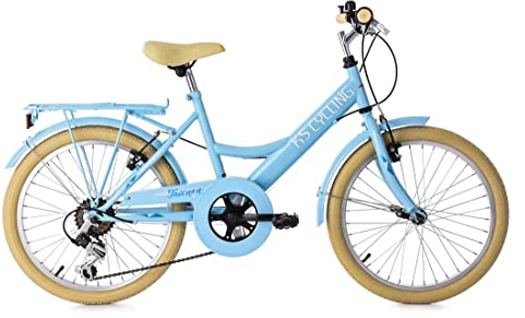 KS Cycling Kinderfahrrad 20'' Toscana blau 6 Gänge RH 36 cm