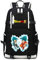 WANHONGYUE Dragon Ball Anime Backpack Schüler Schultasche Laptop Rucksäcke Freizeittasche Daypack Schwarz-8