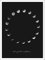 Close Up Mondphasen Kunstdruck 30x40 cm - Moon Poster - It's Just A Phase Print (11,8x15,7) + Ãœ-Poster