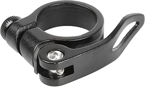 Resul Sattelklemme 34.9 mm | 35.0 mm Alu, mit Schnellspanner, schwarz eloxiert
