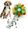Larimuer Schnüffelball für Hunde, Schnüffelteppich Schnüffelspielzeug Interaktive Hundespielzeug tragbarer Haustier Snuffle Ball Toy für Kleine Mittelgroße Hunde Haustier (Grün und Orange)