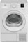 Beko DHC742GXS b300 Wärmepumpentrockner, Frontlader, 7 kg Beladungskapazität, nur 50,8 cm tief, 15 Programme, Sonsortrocknung, Knitterschutz, Allergikergeeignet, Säulenfähig, Schontrommel, Weiß