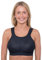 Ladies Sports Bra (with Extender) LG555 Black 44DD