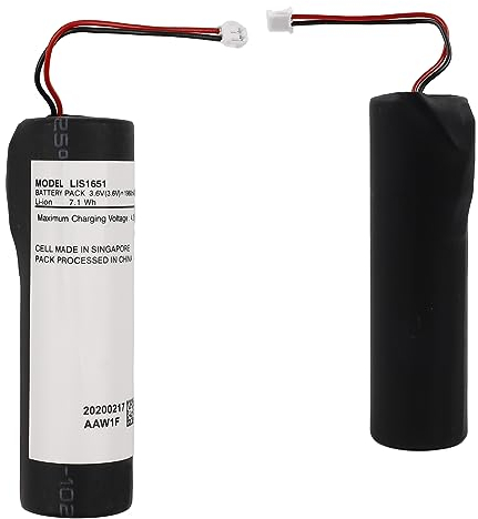 E-yiiviil Ersatzakku LIS1651 Kompatibel mit Playstation Move Motion Controller Micro USB PS4 Move