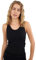 STARK SOUL Damen Sport Shirt Seamless - Racer - Tank Shirt, Schwarz, Größe: XS-S