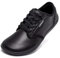 HOBIBEAR Unisex Scarpe a Piedi Nudi Larghe per Uomo Donna Scarpe da Ginnastica minimaliste Zero Drop Scarpe Leggere e Confortevoli (Nero,EU 46)