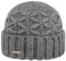 Seeberger Annelie Beanie Mütze mit Manschette Damen/Herren -, Hellgrau, 6.75-7.5
